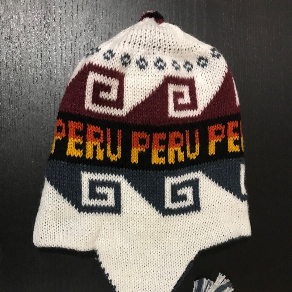 Peruvian Alpaca Wool Beanie Handmade in Peru NEW